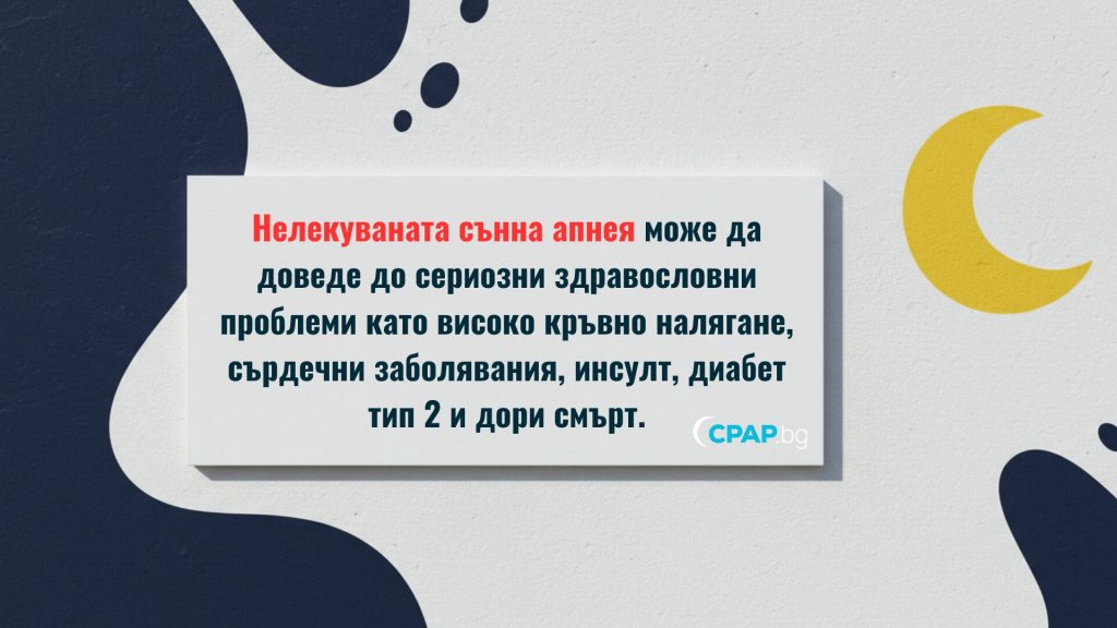 Нелекуваната сънна апнея и последиците за тялото - CPAP.bg