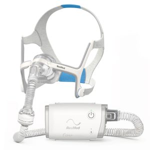 комплект апарат за сънна апнея ResMed AirMini и маска AirFit N20 - cpap.bg