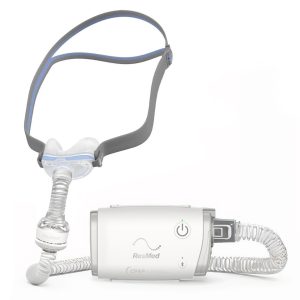 комплект апарат за сънна апнея ResMed AirMini и маска AirFit N30 - cpap.bg