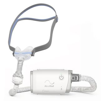 комплект апарат за сънна апнея ResMed AirMini и маска AirFit N30 - cpap.bg