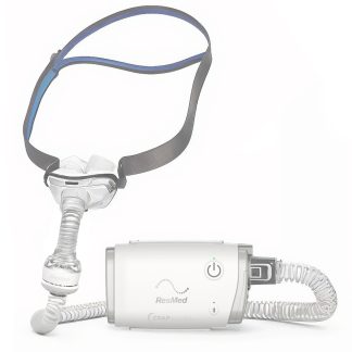 комплект апарат за сънна апнея ResMed AirMini и маска AirFit P10 - cpap.bg