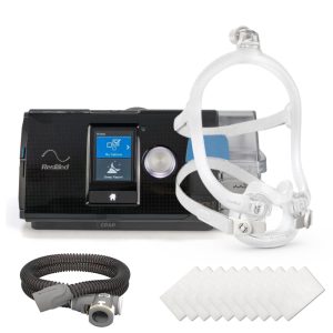 Kомплект апарат за сънна апнея ResMed AirSense 10 и маска AirFit F30i - cpap.bg
