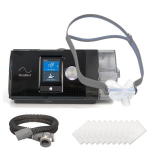 Kомплект апарат за сънна апнея ResMed AirSense 10 и маска AirFit N30 - cpap.bg
