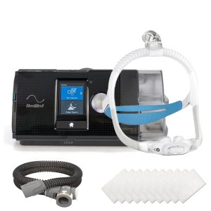Kомплект апарат за сънна апнея ResMed AirSense 10 и маска AirFit P30i - cpap.bg